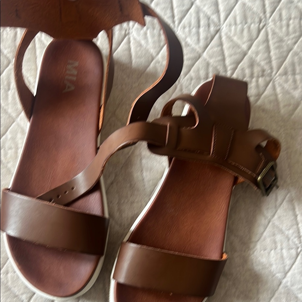 MIA Women's Brown Sandals